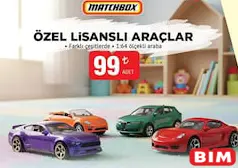 MATCHBOX OYUNCAK ÖZEL LİSANSLI ARAÇLAR